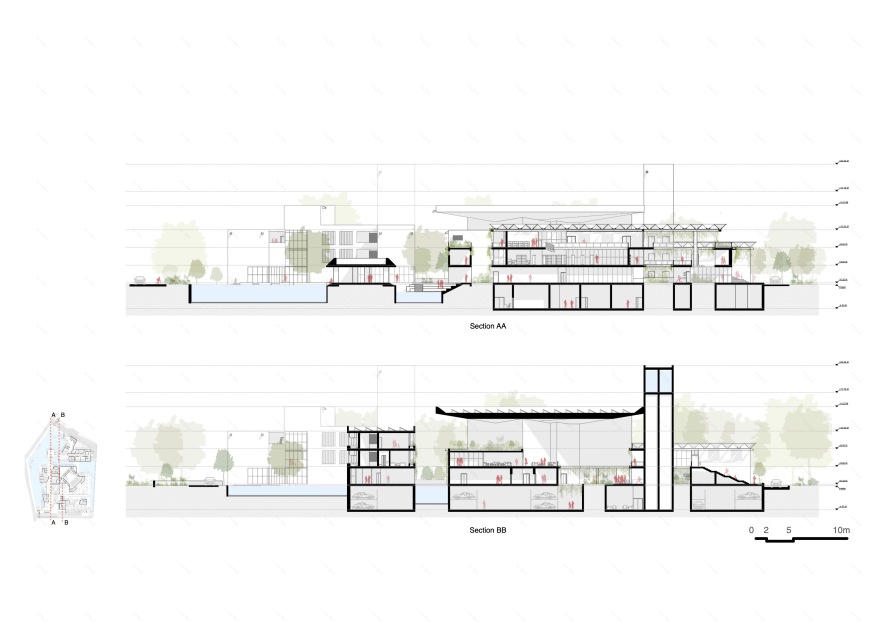 城市乌托邦 · 新型教育办公校园设计丨the glassbox collective-20