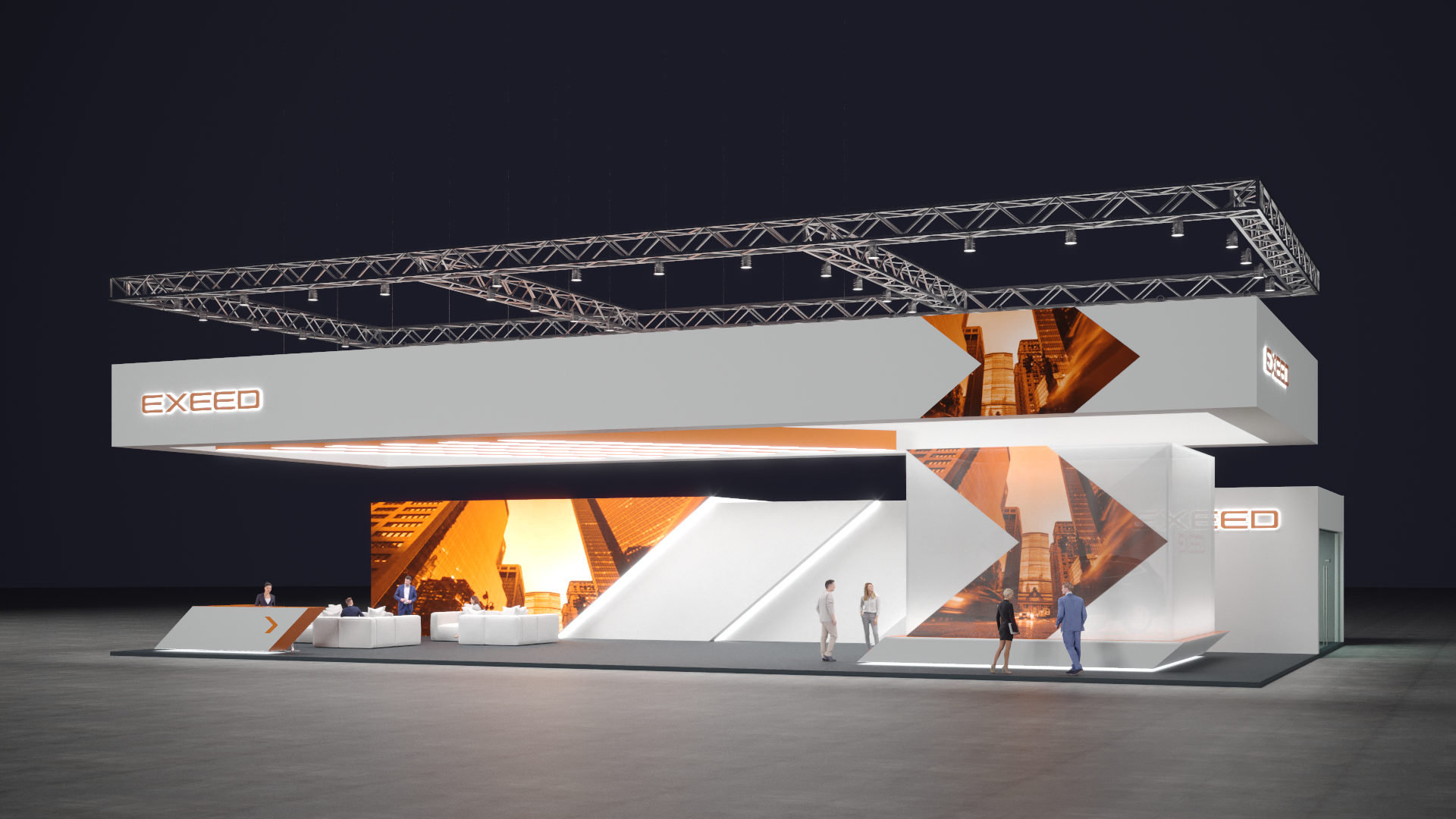 NEW AUTO LAUNCH/ EXHIBITION STAND-0