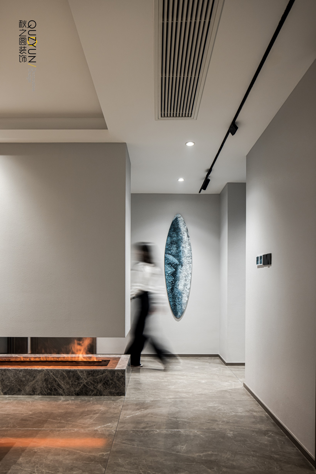 现代简约龙湖尚品140平空间设计丨中国常州丨意象QUZYUN|DSEIGN-2