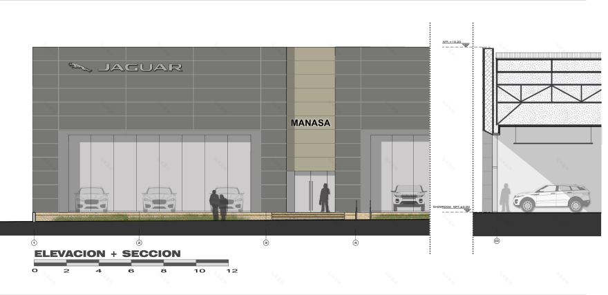 2016 年 Jaguar Land Rover Lima 展厅设计-25