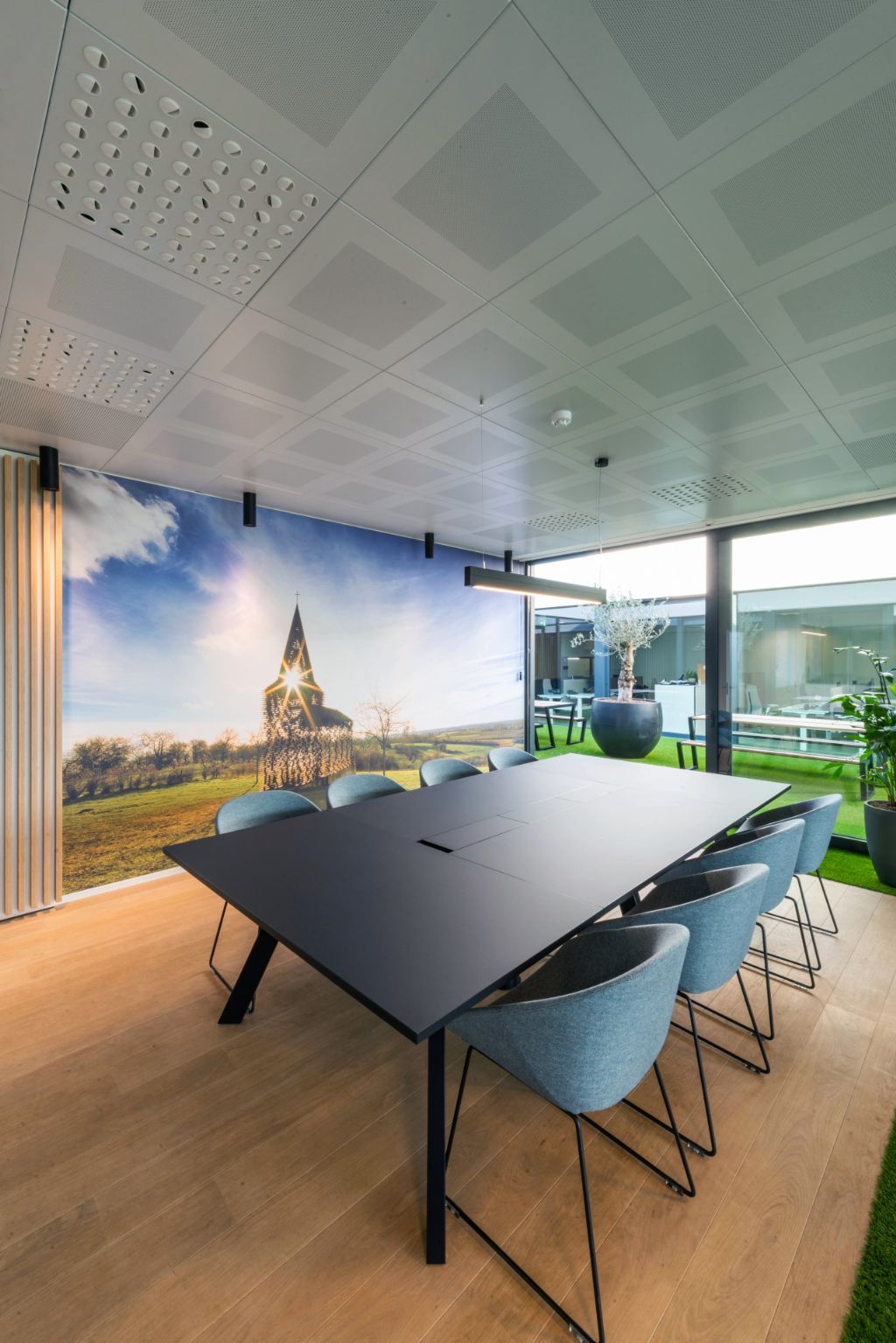 Klaarchitectuur为Borgloon水果经销商设计的办公楼-4