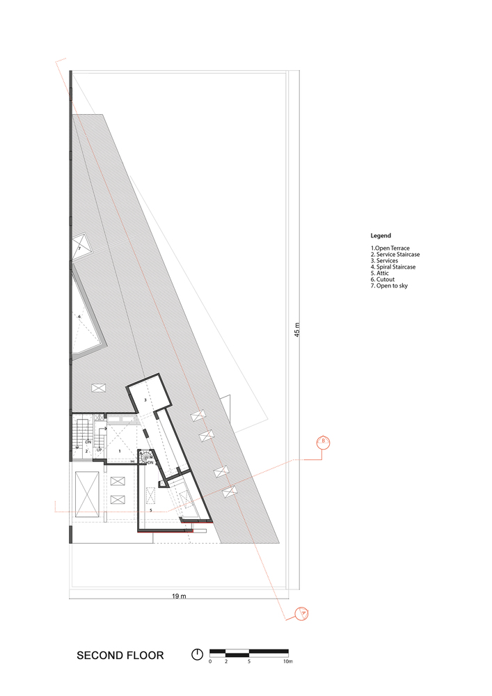 印度 Chromatic House · 色彩斑斓的童趣之家丨Anagram Architects-49