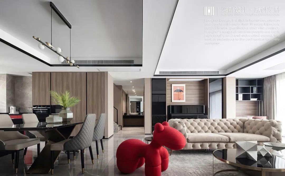 四口之家的复式生活丨中国芜湖丨鸿鹄设计-16