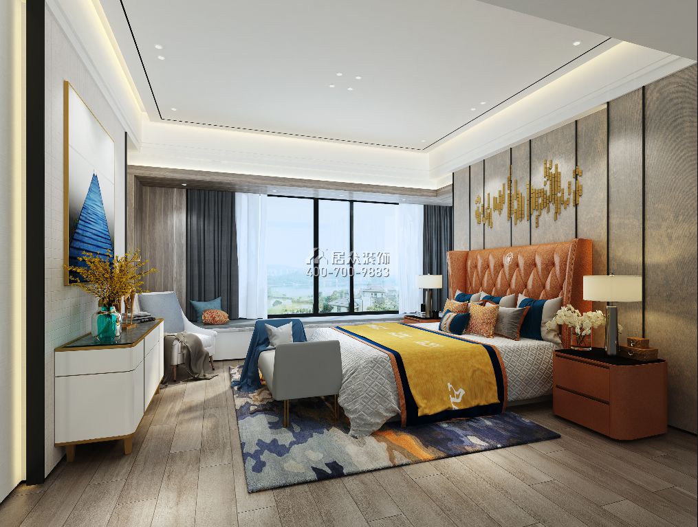 居众案例│260㎡欧式风格，典雅大气中透着不俗！-27