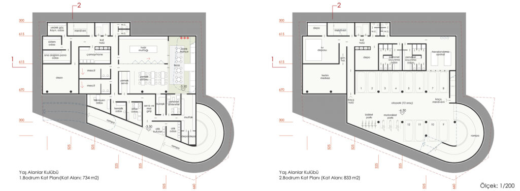 Kadıköy Hasanpaşa 老年俱乐部及住宿单元建筑设计项目丨土耳其伊斯坦布尔丨BBMD Bingöl Barka 建筑与咨询公司-13