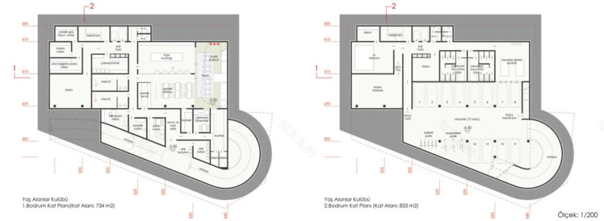 Kadıköy Hasanpaşa 老年俱乐部及住宿单元建筑设计项目丨土耳其伊斯坦布尔丨BBMD Bingöl Barka 建筑与咨询公司-13