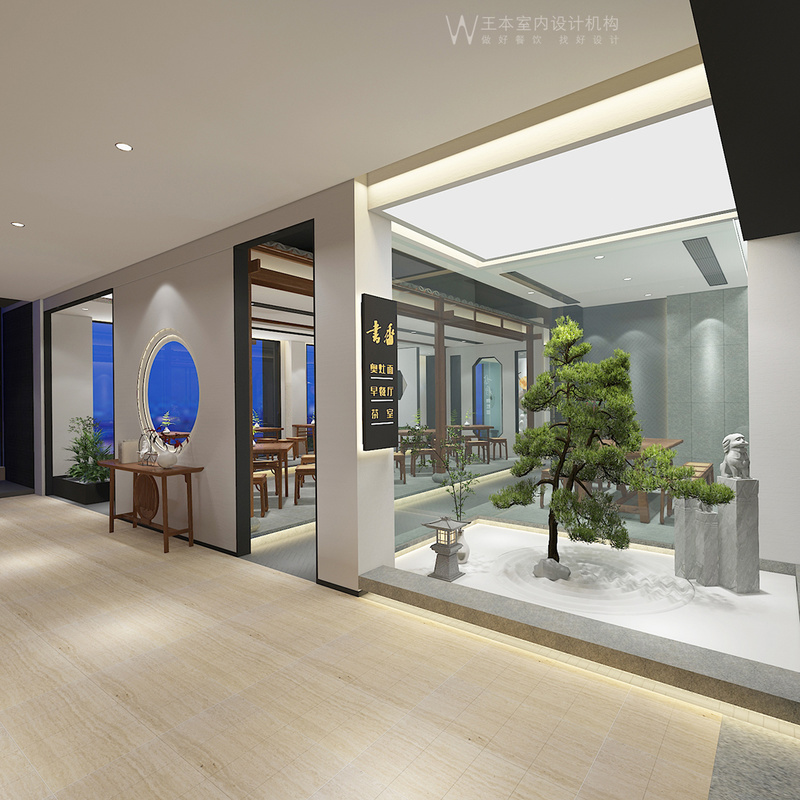苏式面馆新中式设计丨中国南京丨万中设计王本餐饮空间设计机构-11