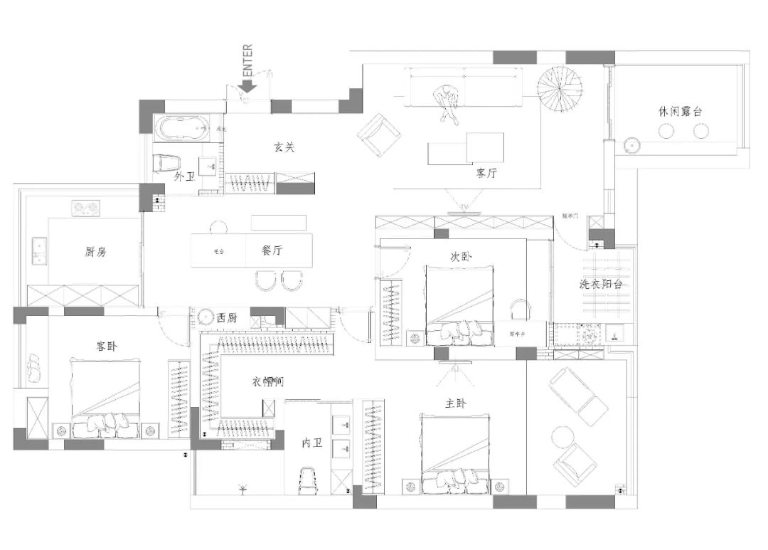 东方大院 | 美式乡村风，回归自然的舒适生活-18