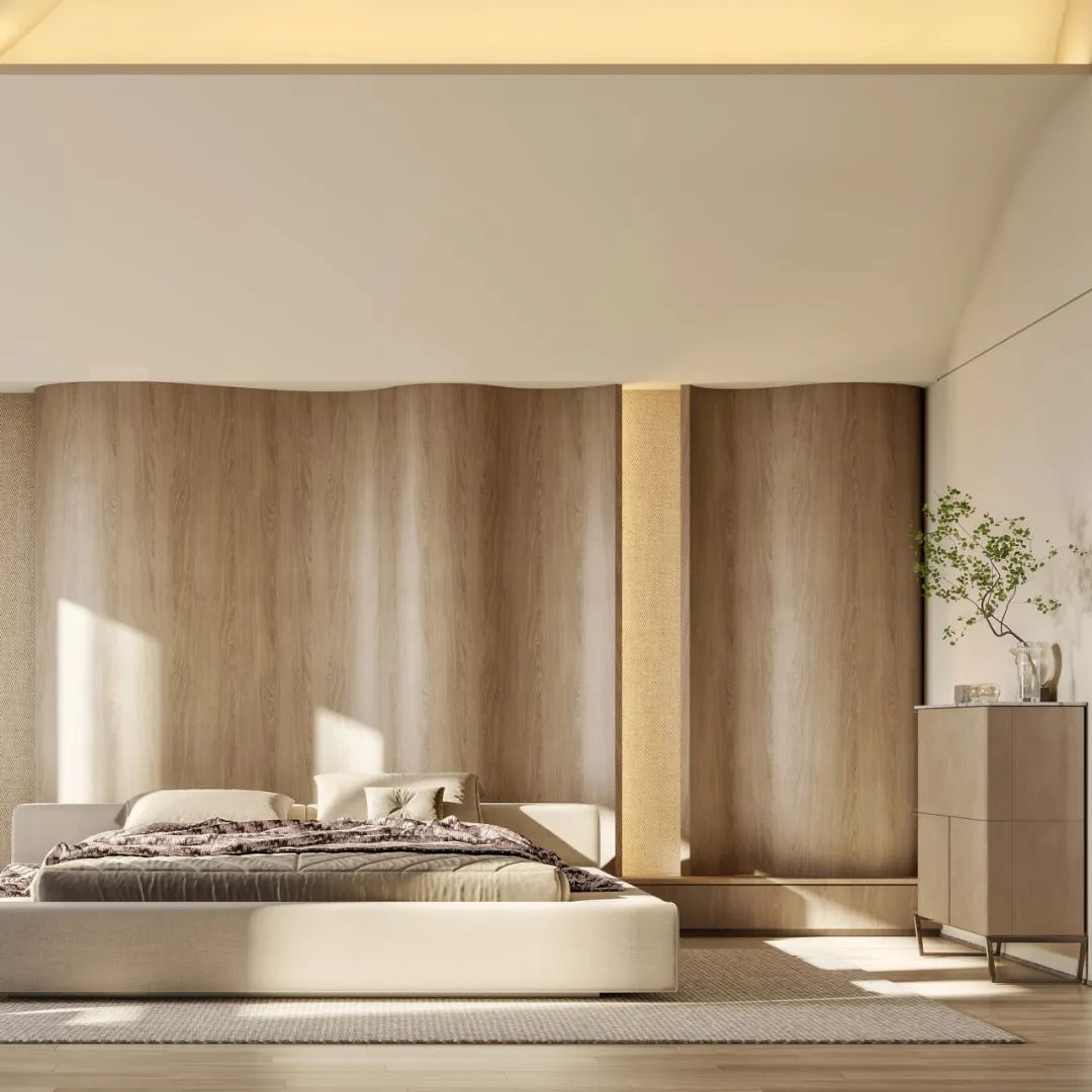 SeeDesign见入设计 ｜「 晴隅 」1000㎡ 侘寂风艺术美宅-36