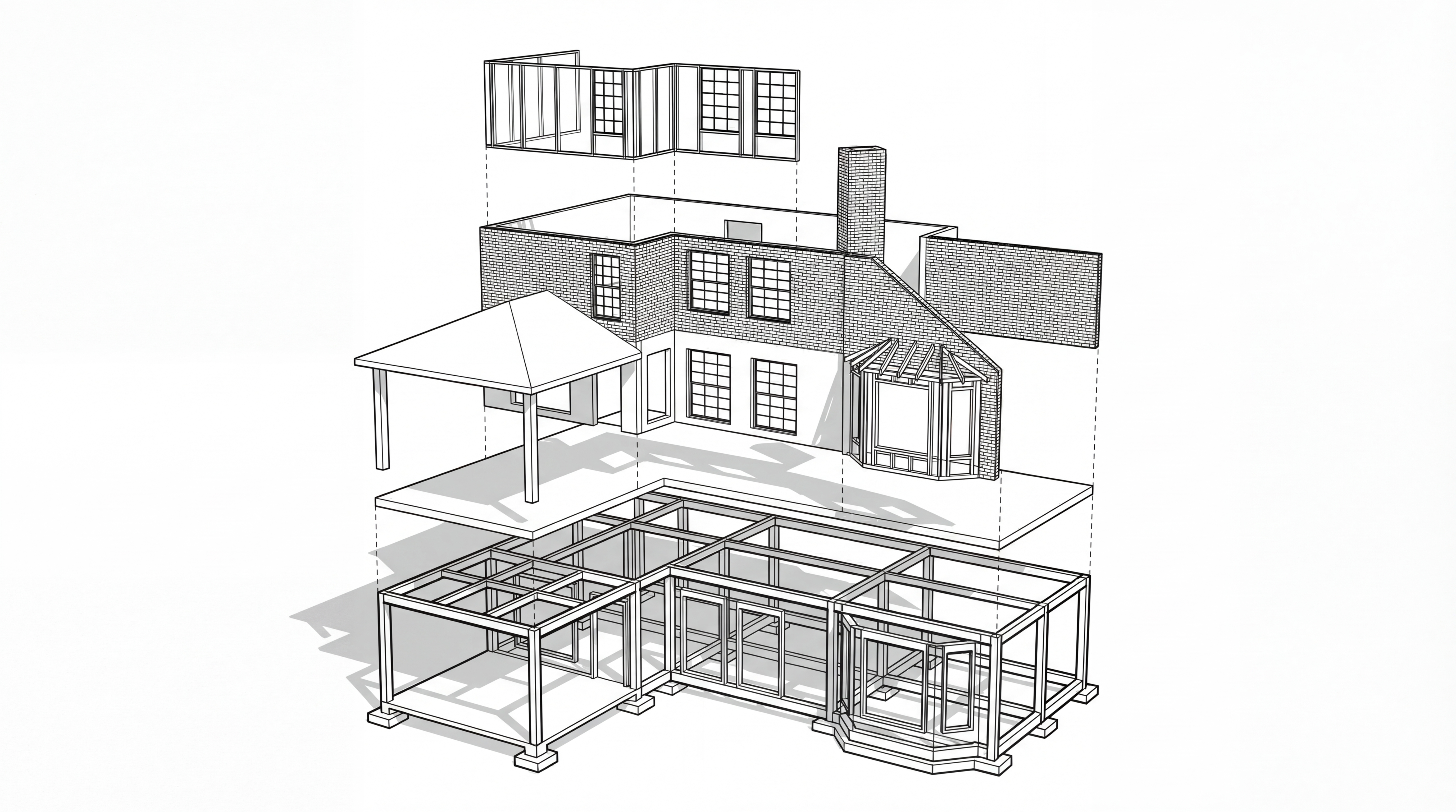 单户美式风格住宅-6