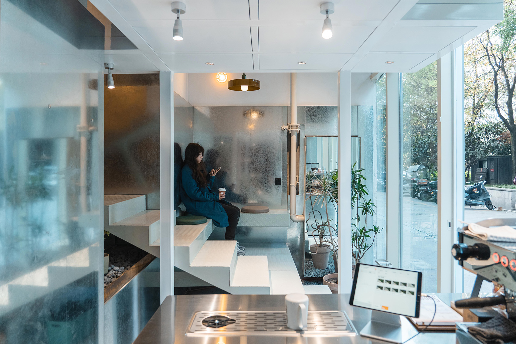 西安Second half咖啡店丨中国西安丨耕井伫建筑工作室-9