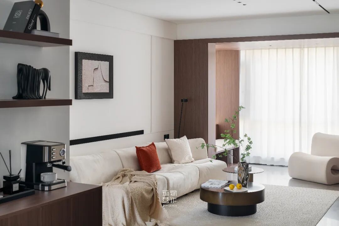 筑物设计｜128m²刚好装得下全世界的松弛，像走在都市里的“满足”-60