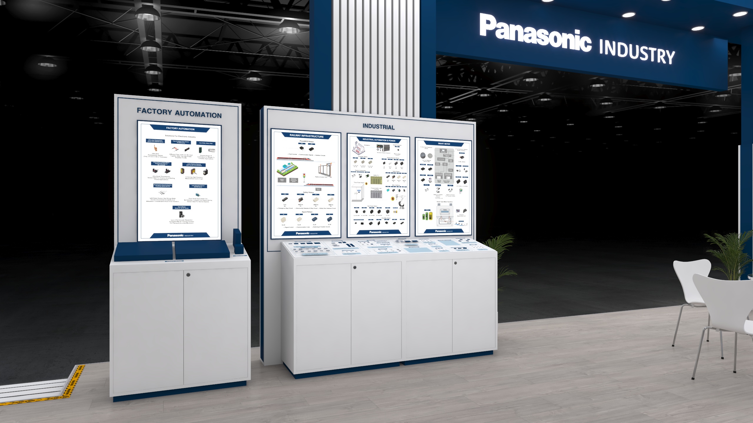 Panasonic Industries Electronica booth-15