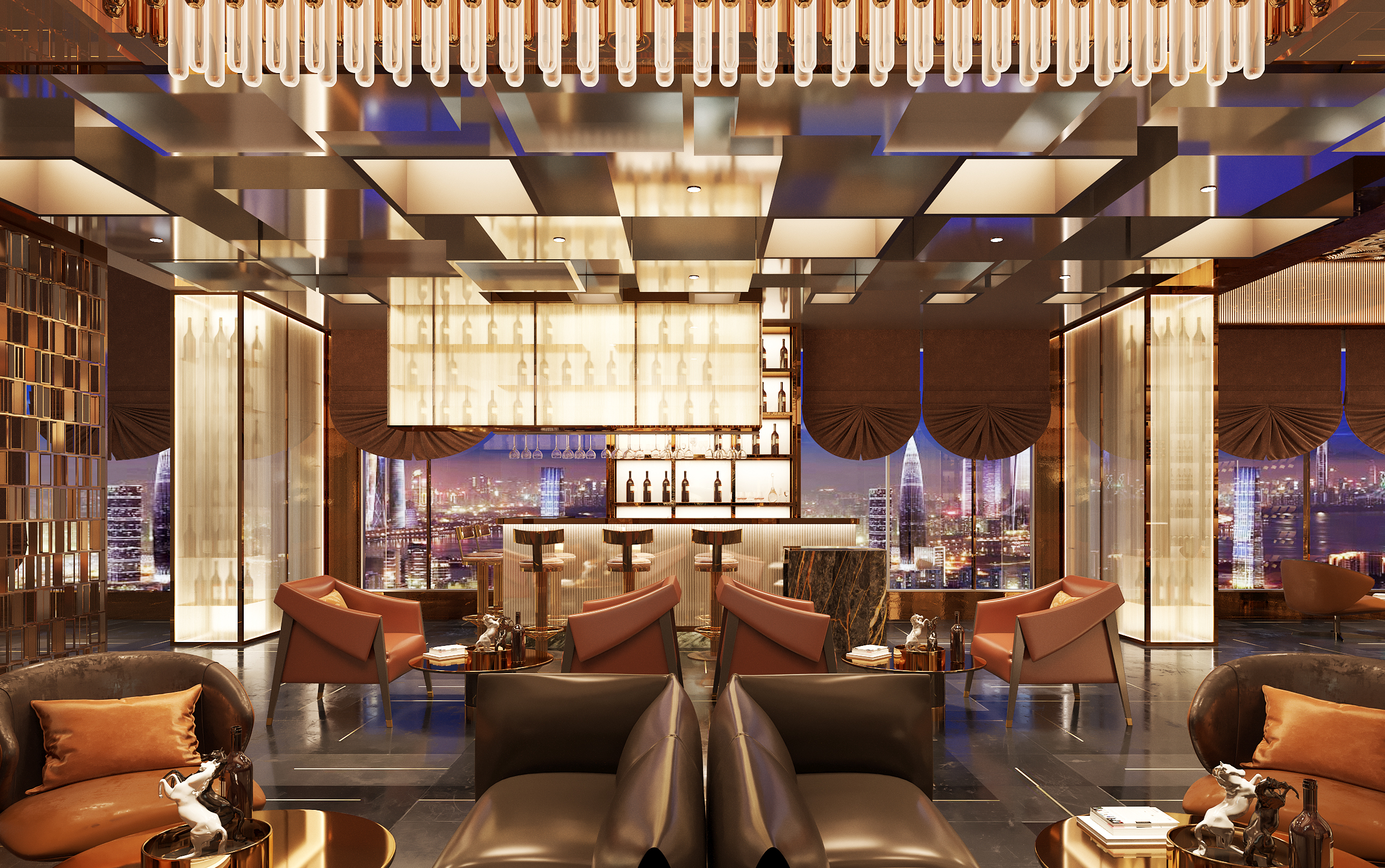 希尔顿逸林酒店会所-4