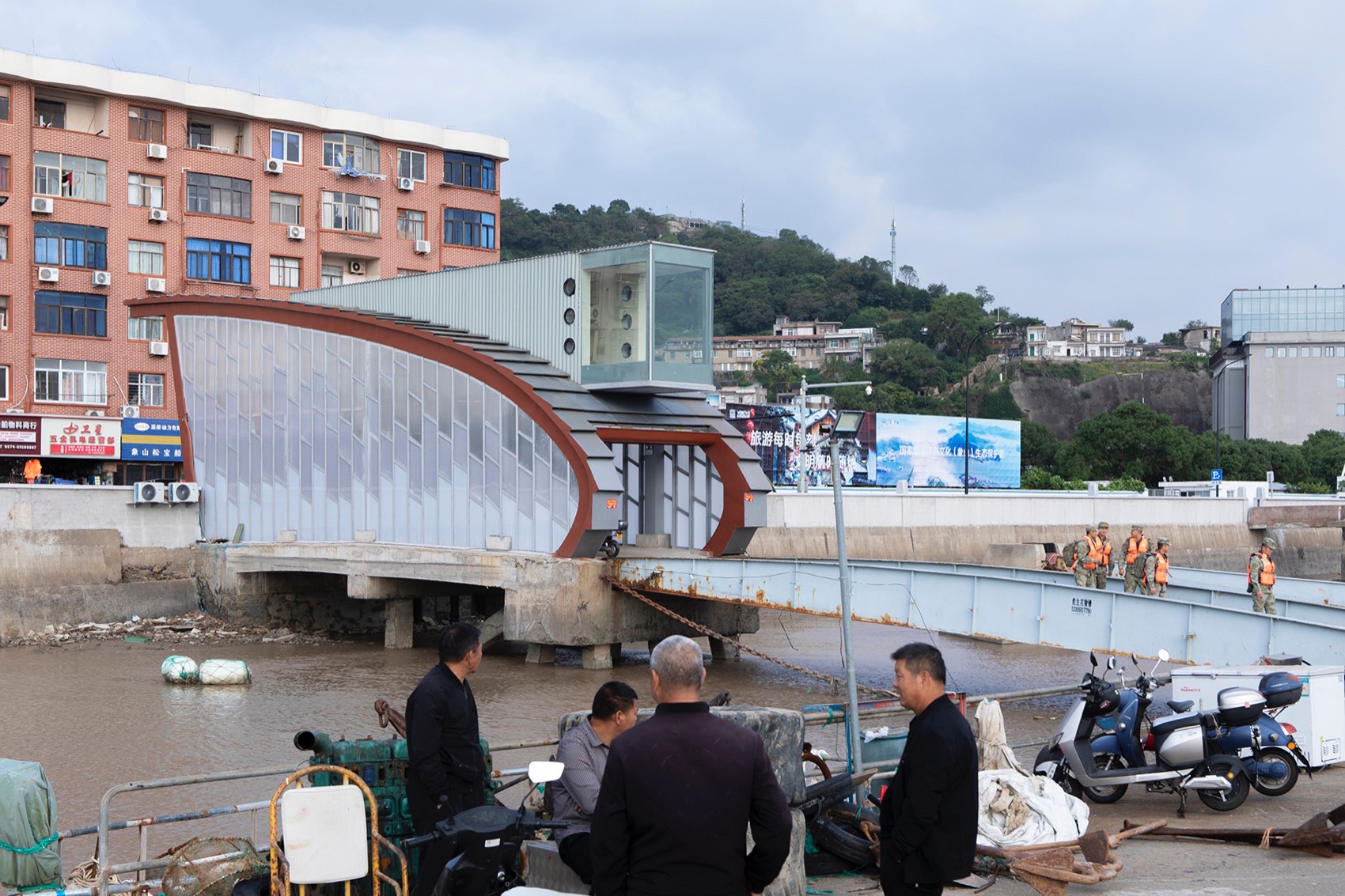 渔光影院东门码头驿站改造丨中国宁波丨之外建筑-137