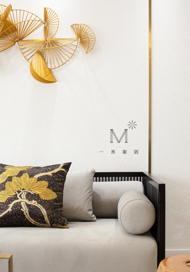 平层丨【一米家居】银杏调  132㎡ 中式-6