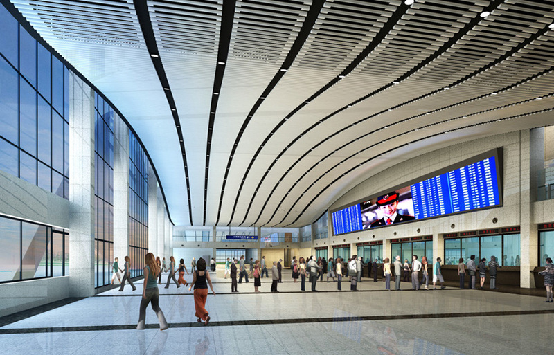 售票厅室内设计案例效果图-12