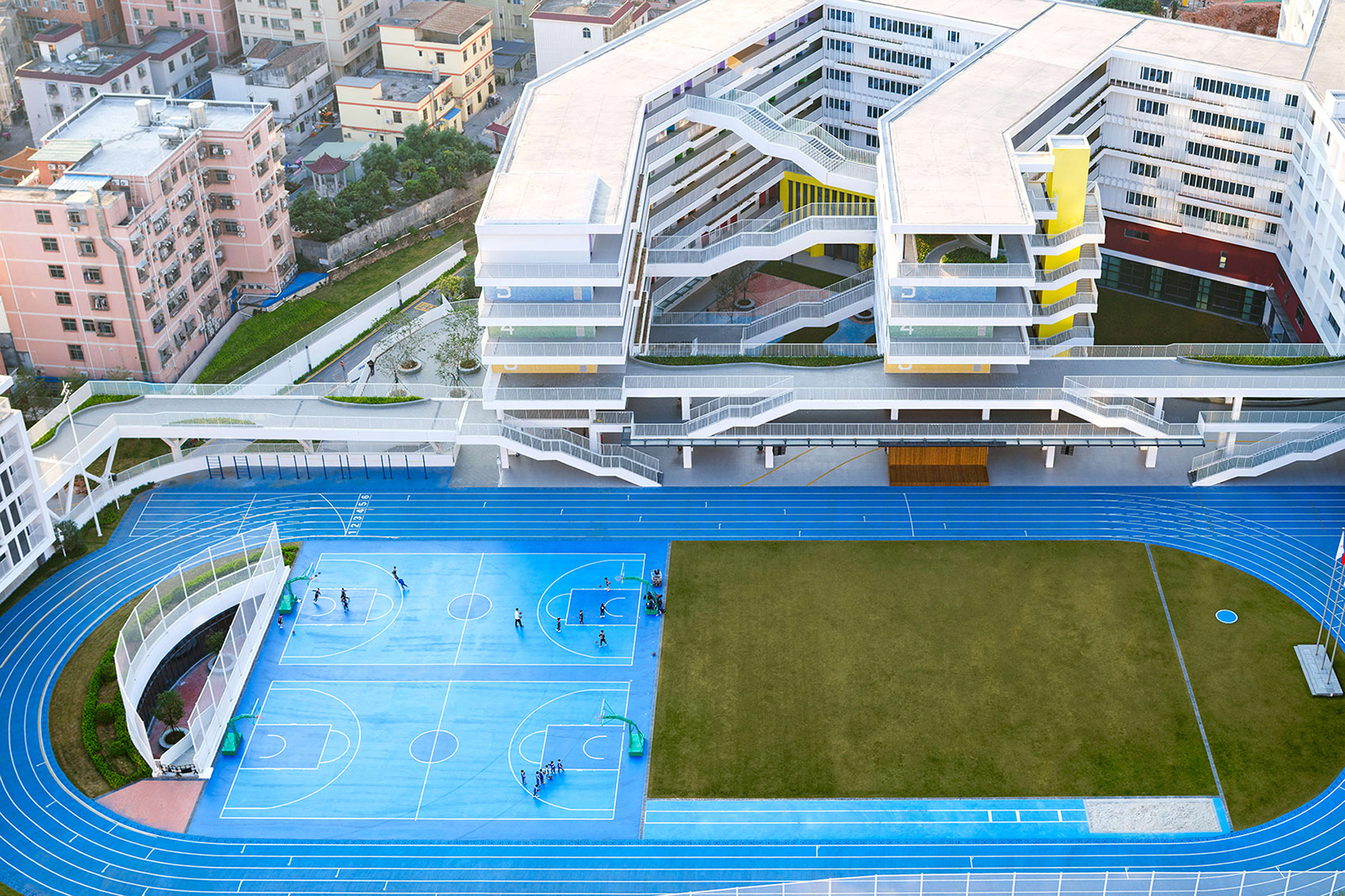 深圳市龙华区外国语学校福城校区丨中国深圳丨深圳大学建筑设计研究院有限公司“钟中 + 钟波涛”工作室-45