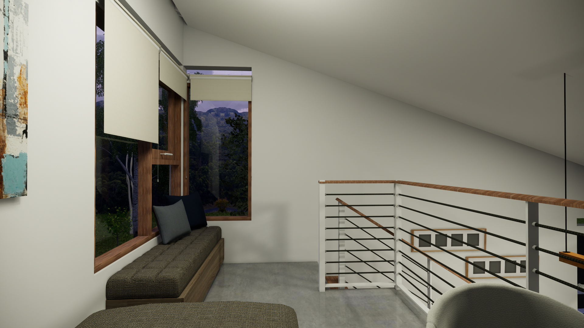 3D Rendering Compact House-19