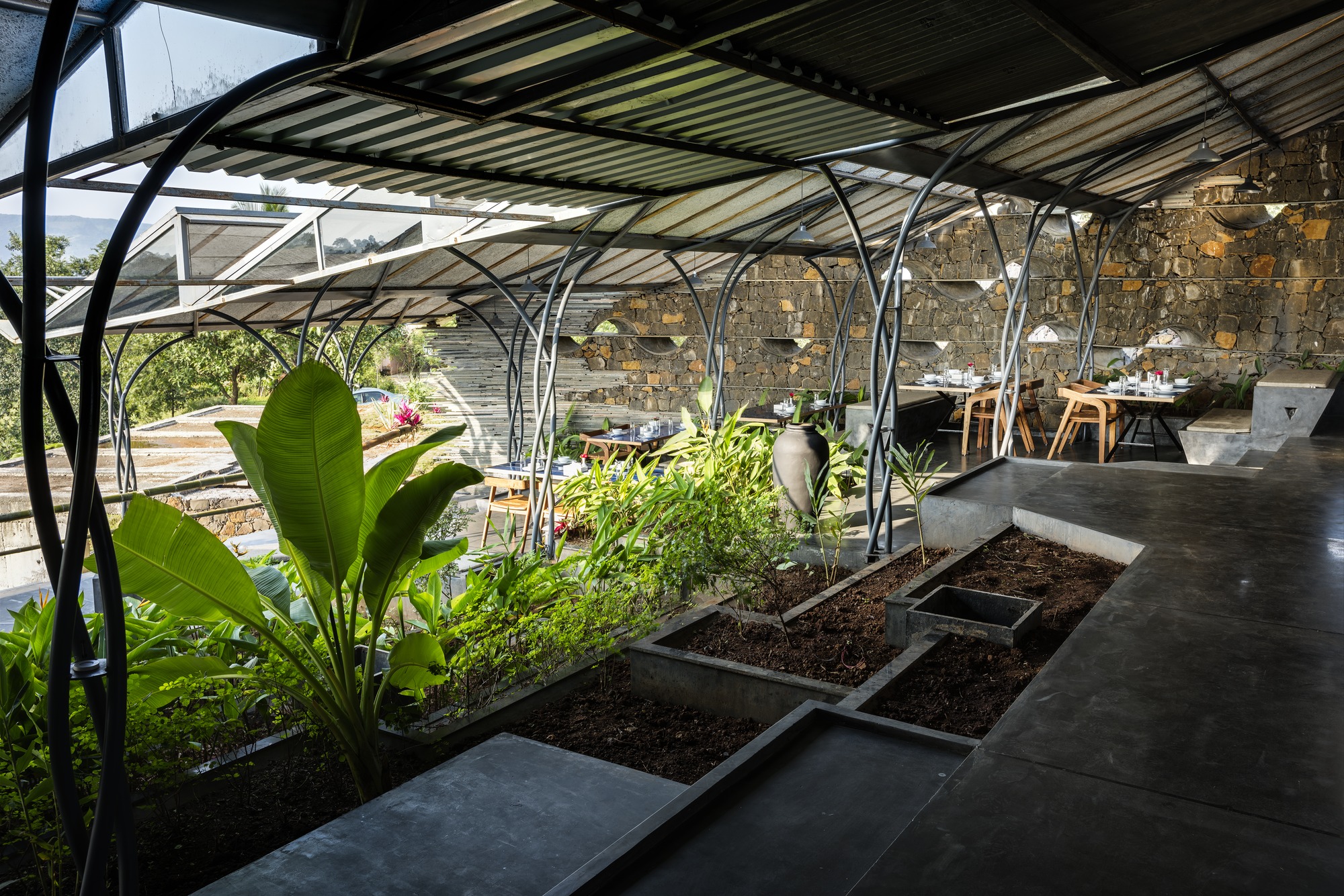 康丹静修度假村丨印度丨PMA madhushala-43