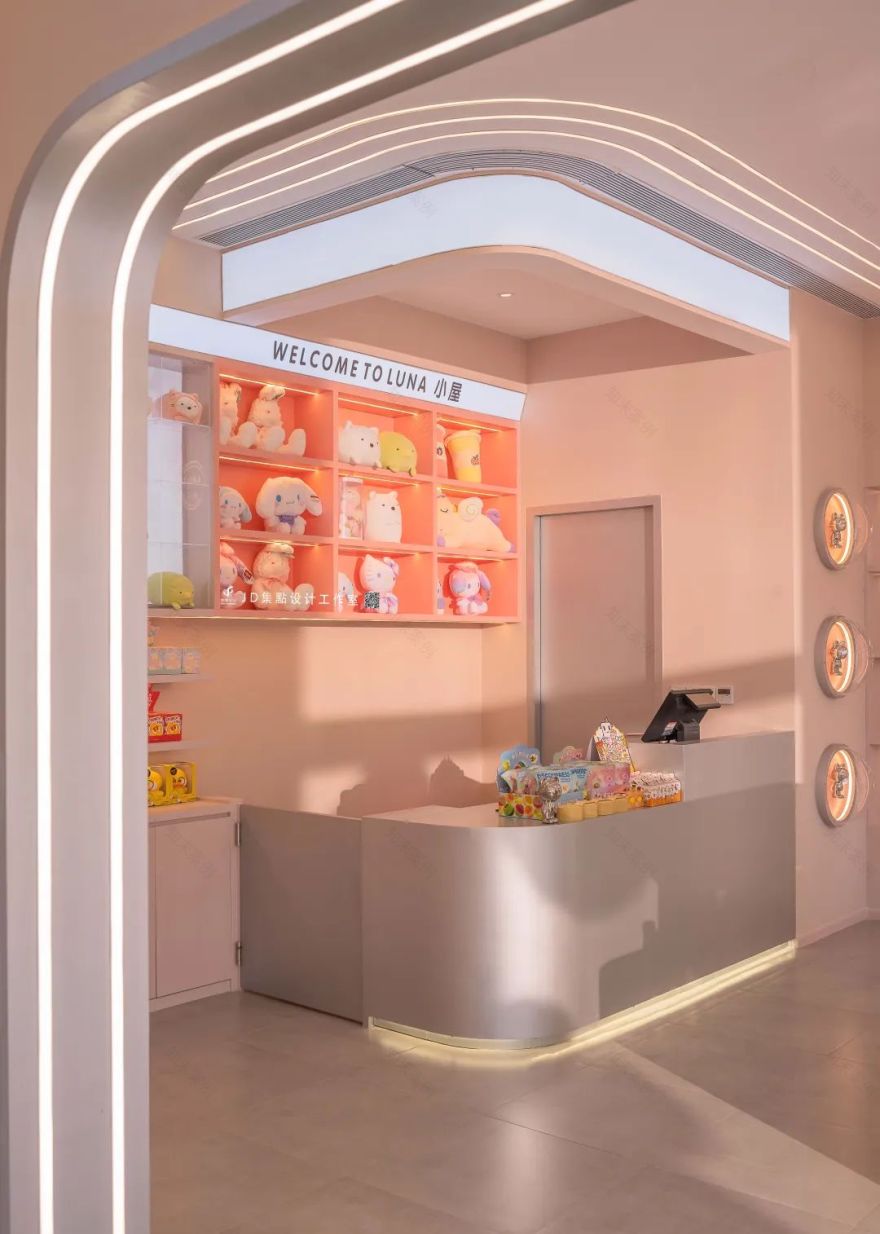 重庆欢乐谷 LUNA 小屋 · 甜酷风格商店设计丨中国重庆丨JD 集點设计工作室-40