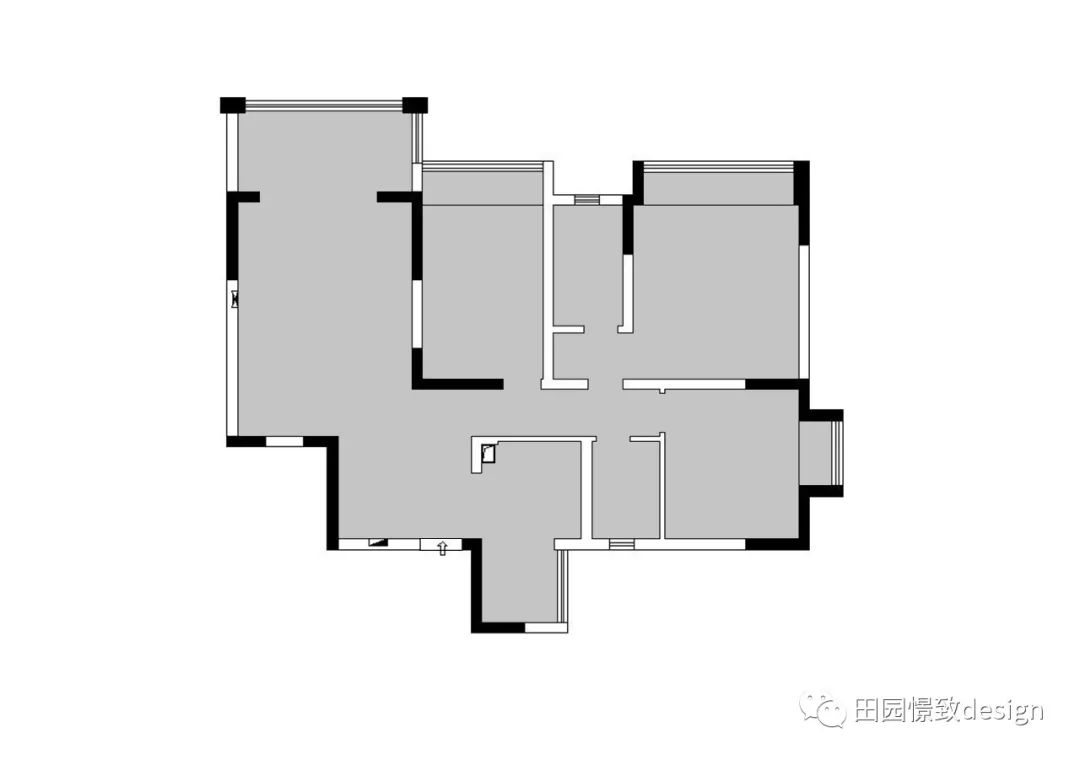 德阳望湖苑 100㎡自然留白空间设计-9