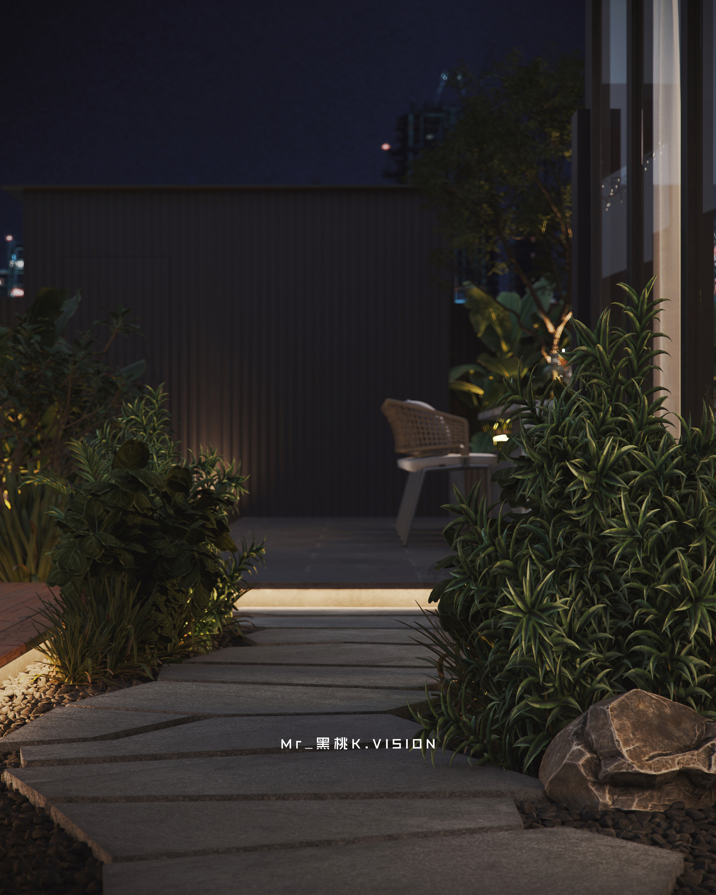 室外园林建筑表现-2