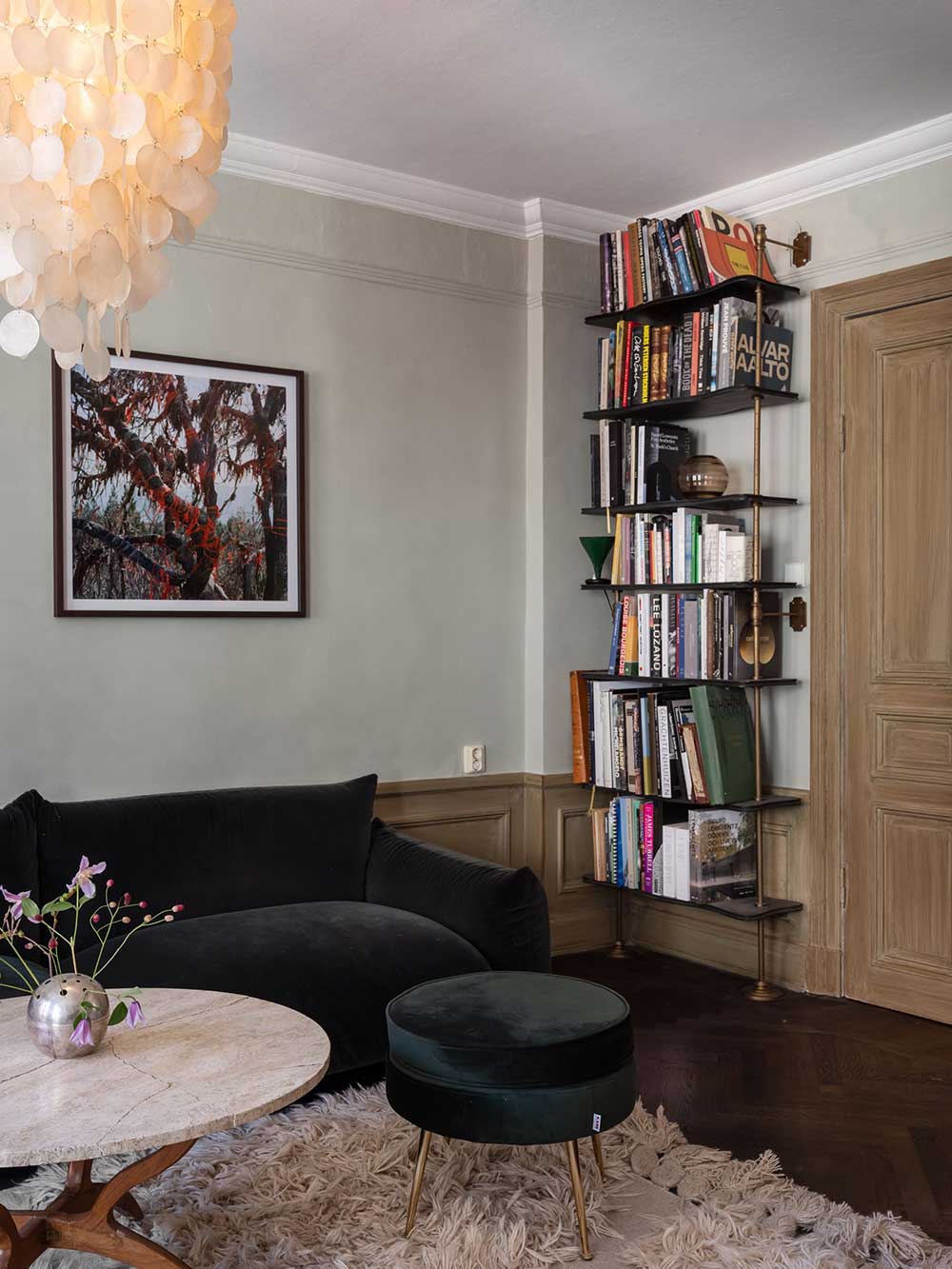 18 世纪斯德哥尔摩复古公寓,历史与现代的完美融合-2