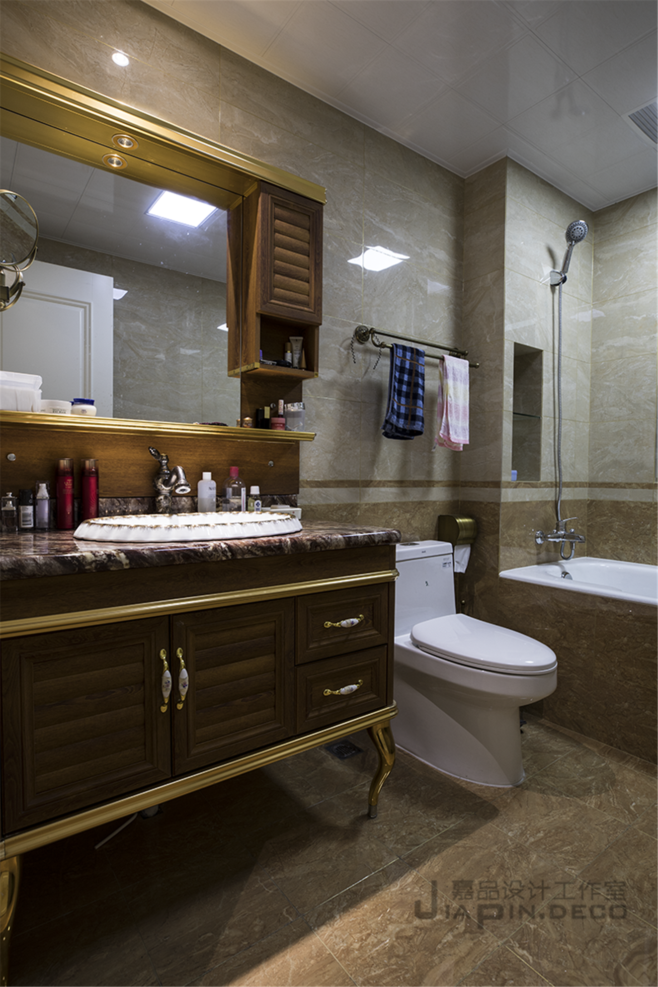 嘉品新作-花样年花郡150平美式风-24