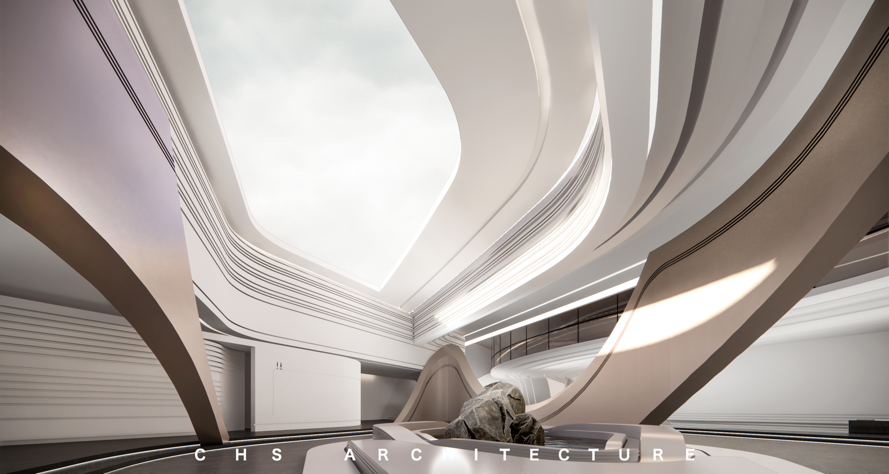 走舸·烟桥旅游体验中心建筑方案设计丨CHS ARCHITECTURE-30