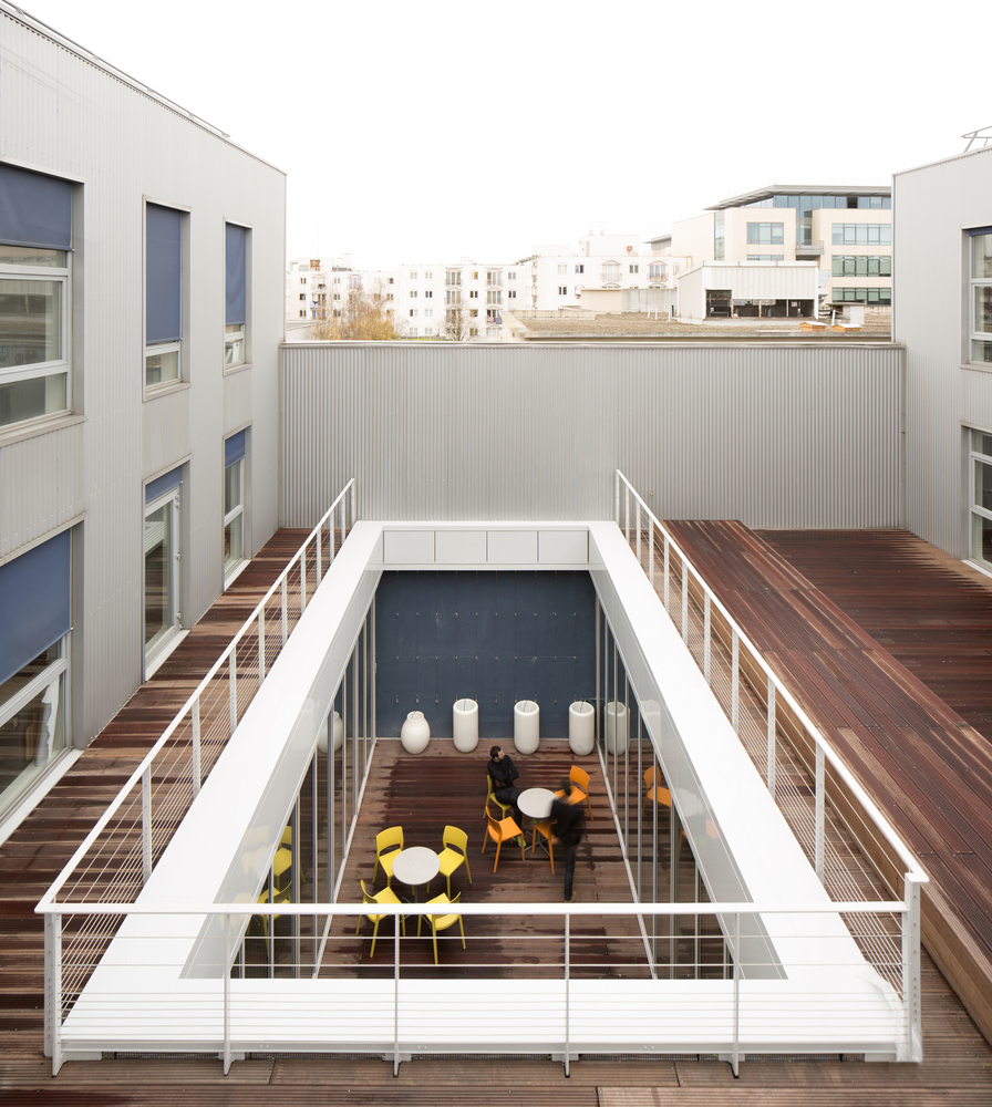 巴黎郊外的前储藏室改造办公室-37