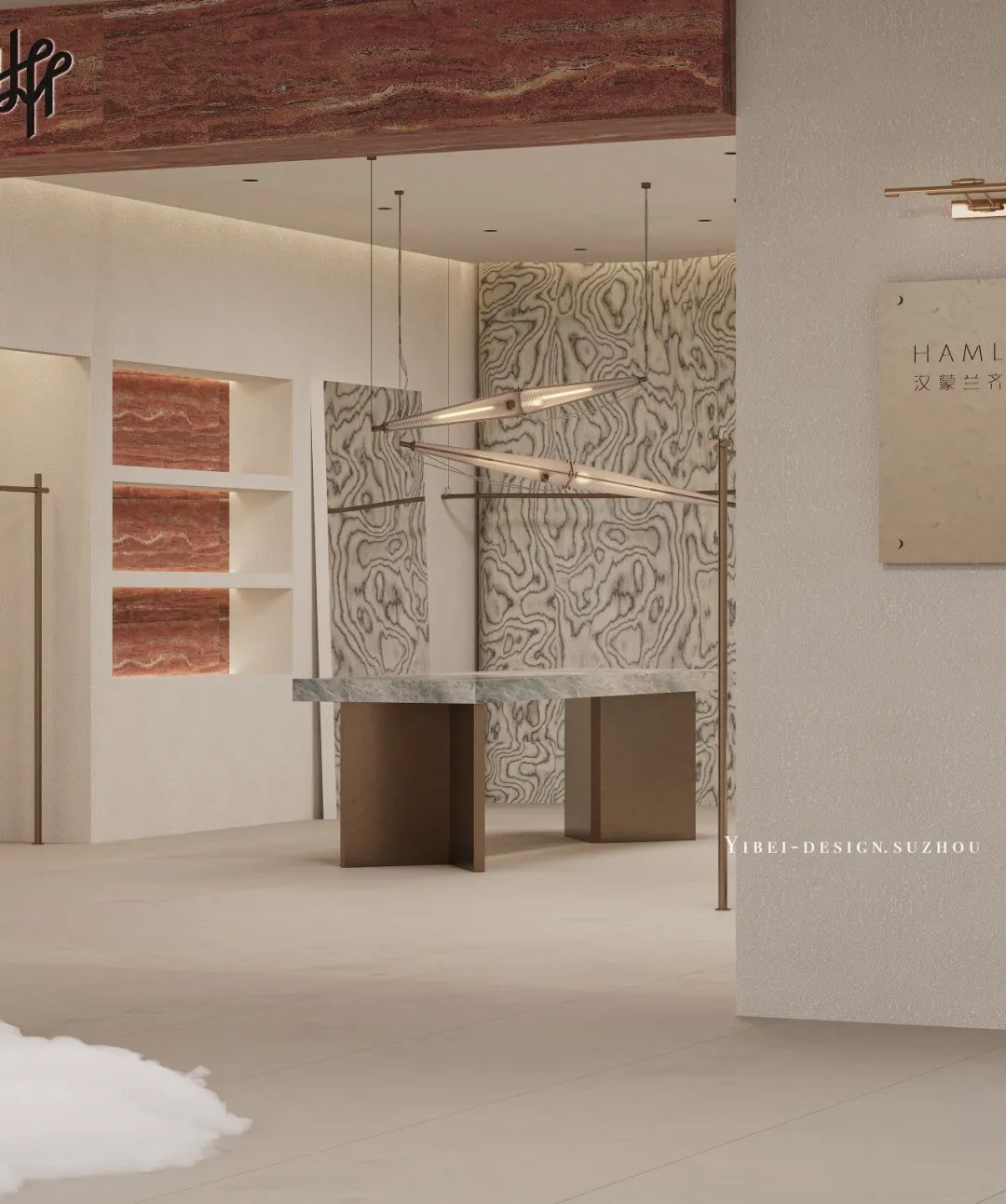 羊毛衫针织展厅丨中国苏州丨YIBEI DESIGN-27