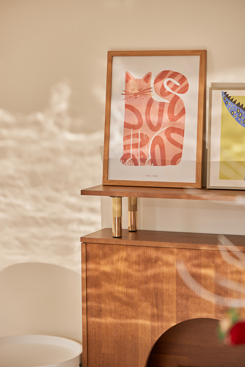 欧洲风情 17 平小空间，贝壳元素打造精致卧室&工作室-16