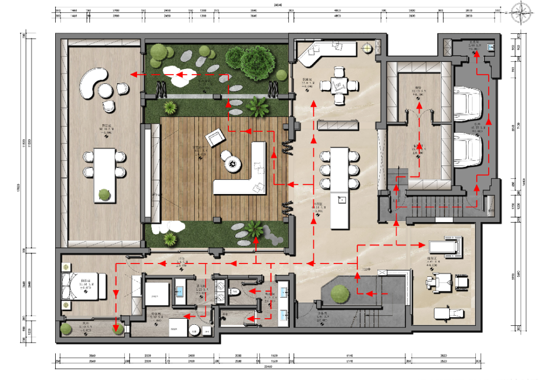 合肥现代简欧独栋别墅 | 休闲娱乐一体,打造温暖家居空间-13