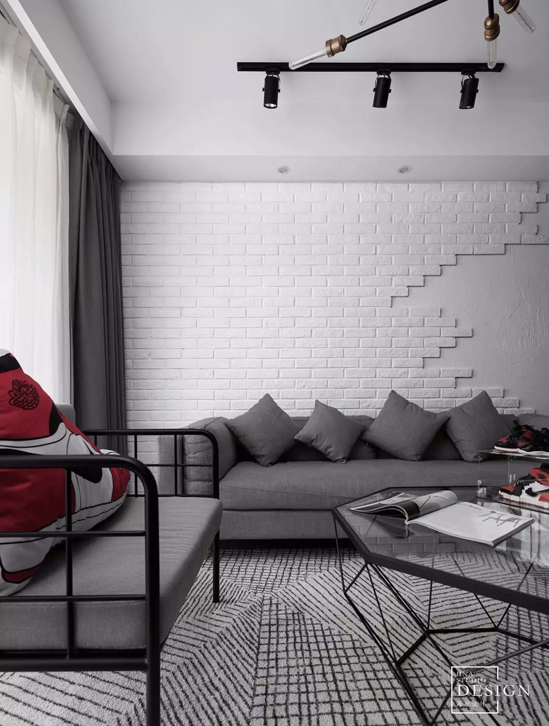 115㎡轻工业风住宅  海航设计-4