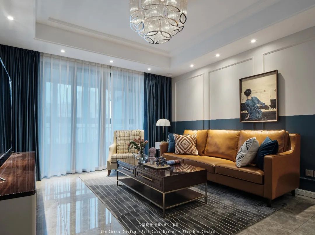 大刀阔斧下的现代美式精装房 | 恒大君睿府精改案例-40