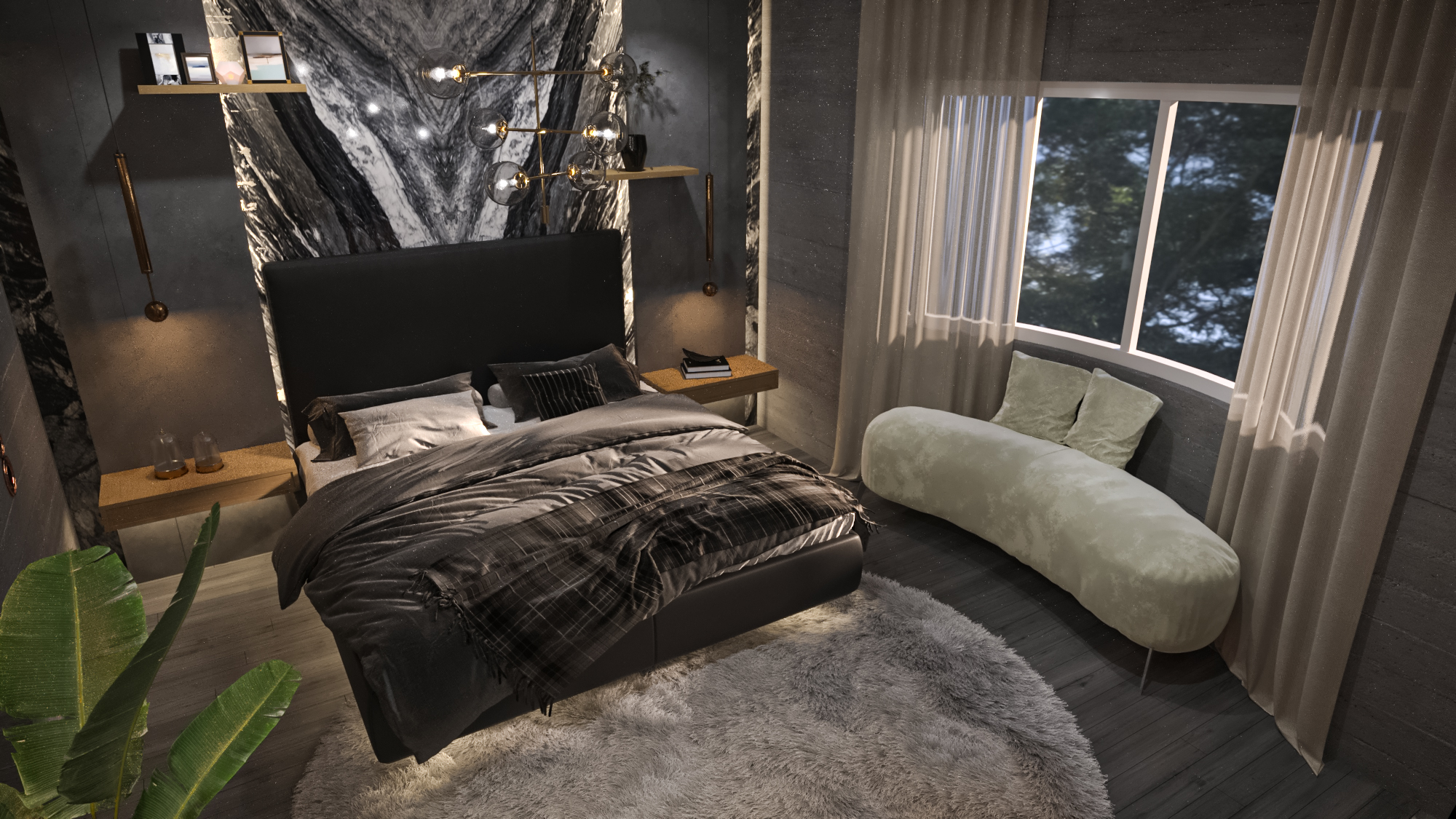 海德公园山景别墅丨埃及开罗丨Atrium Design  Ahmed Rabie-52