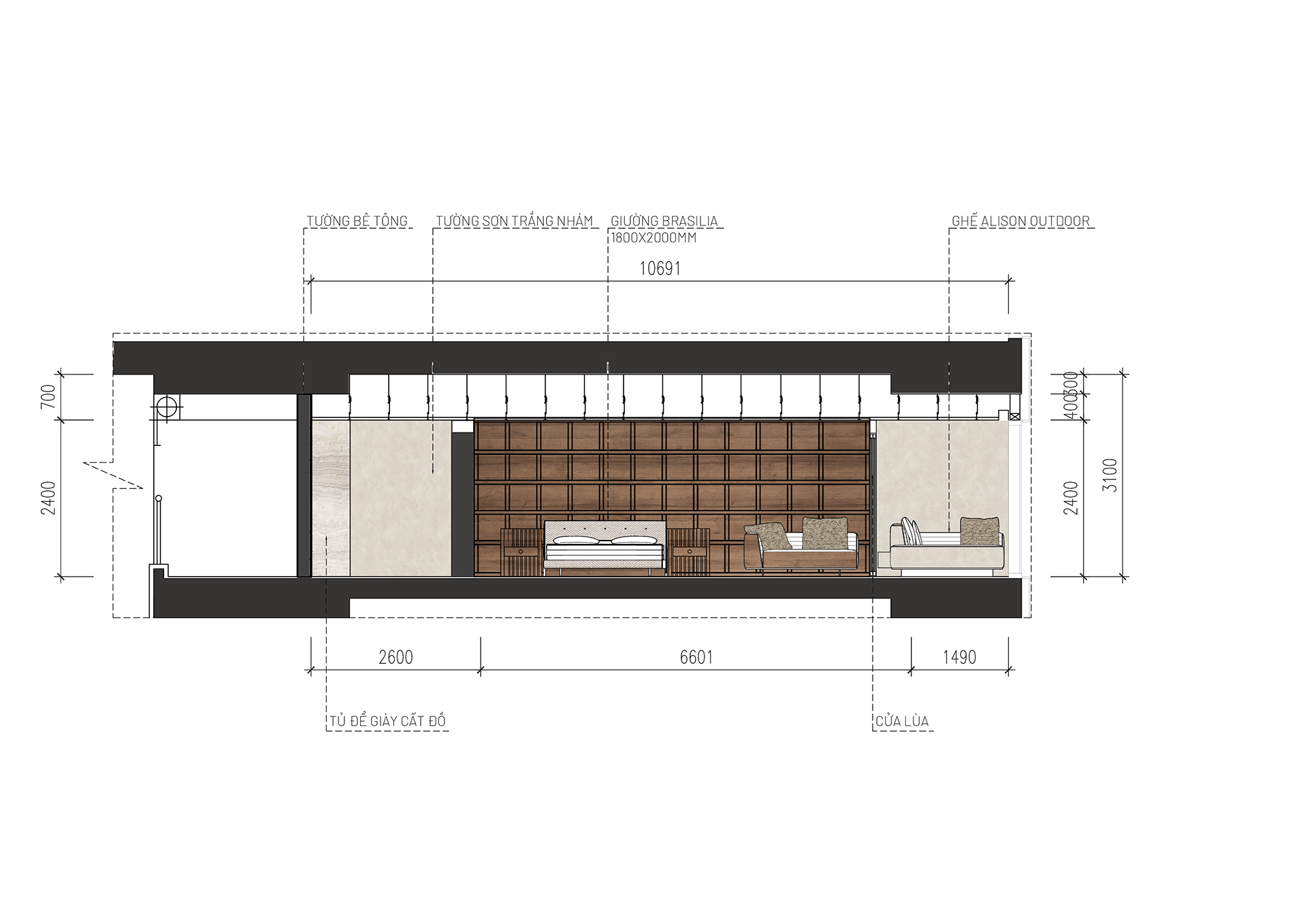 Emily 酒店套房及双人房设计丨越南-29