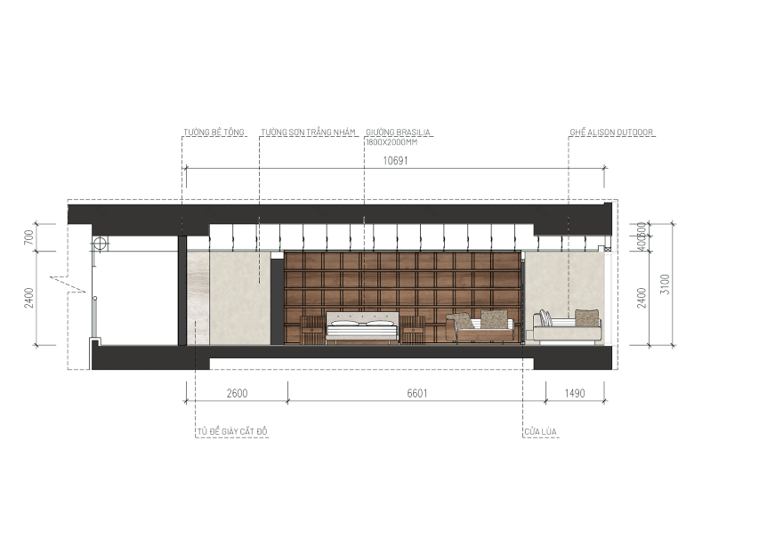 Emily 酒店套房及双人房设计丨越南-29