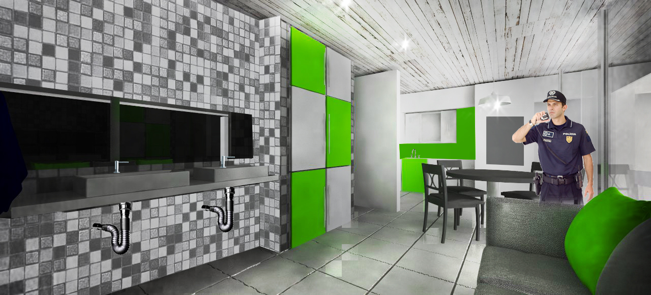 GC Arquitecto 打造的未来派交通警察局办公空间-16