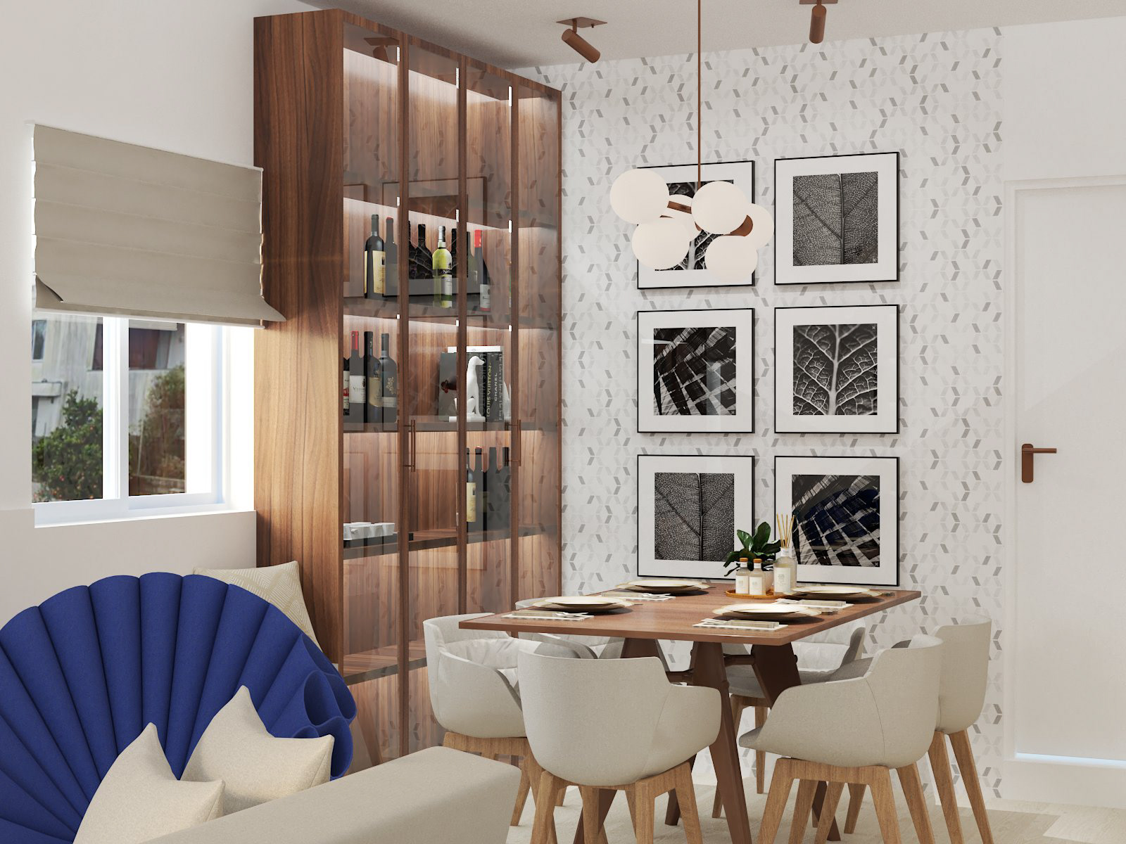 圣诞节客厅及餐厅改造丨Lisbon School of Design-5