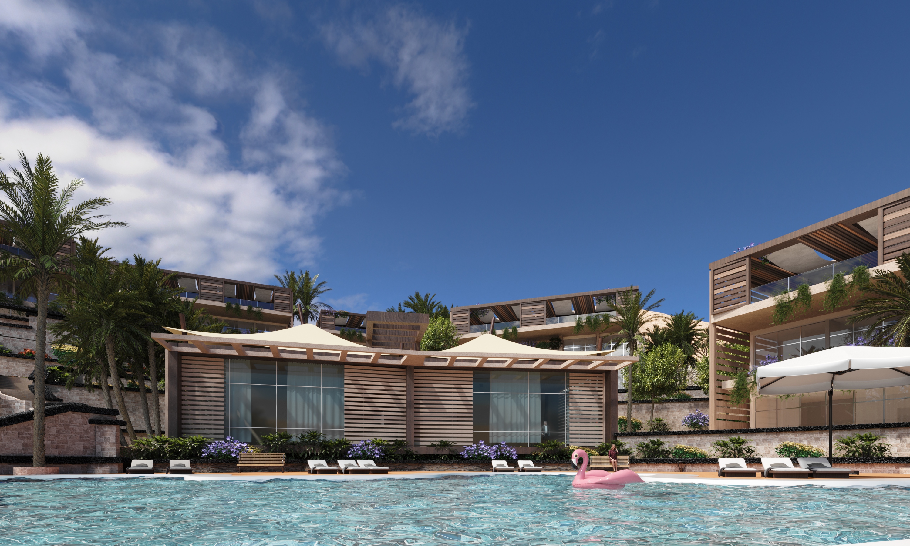 Private rest house residential complex Al-Taif - K.S.A-5