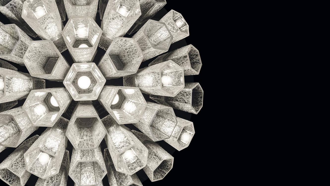 点缀 (Trim) | 穆拉诺吹制玻璃吸顶灯 | Barovier&Toso-5