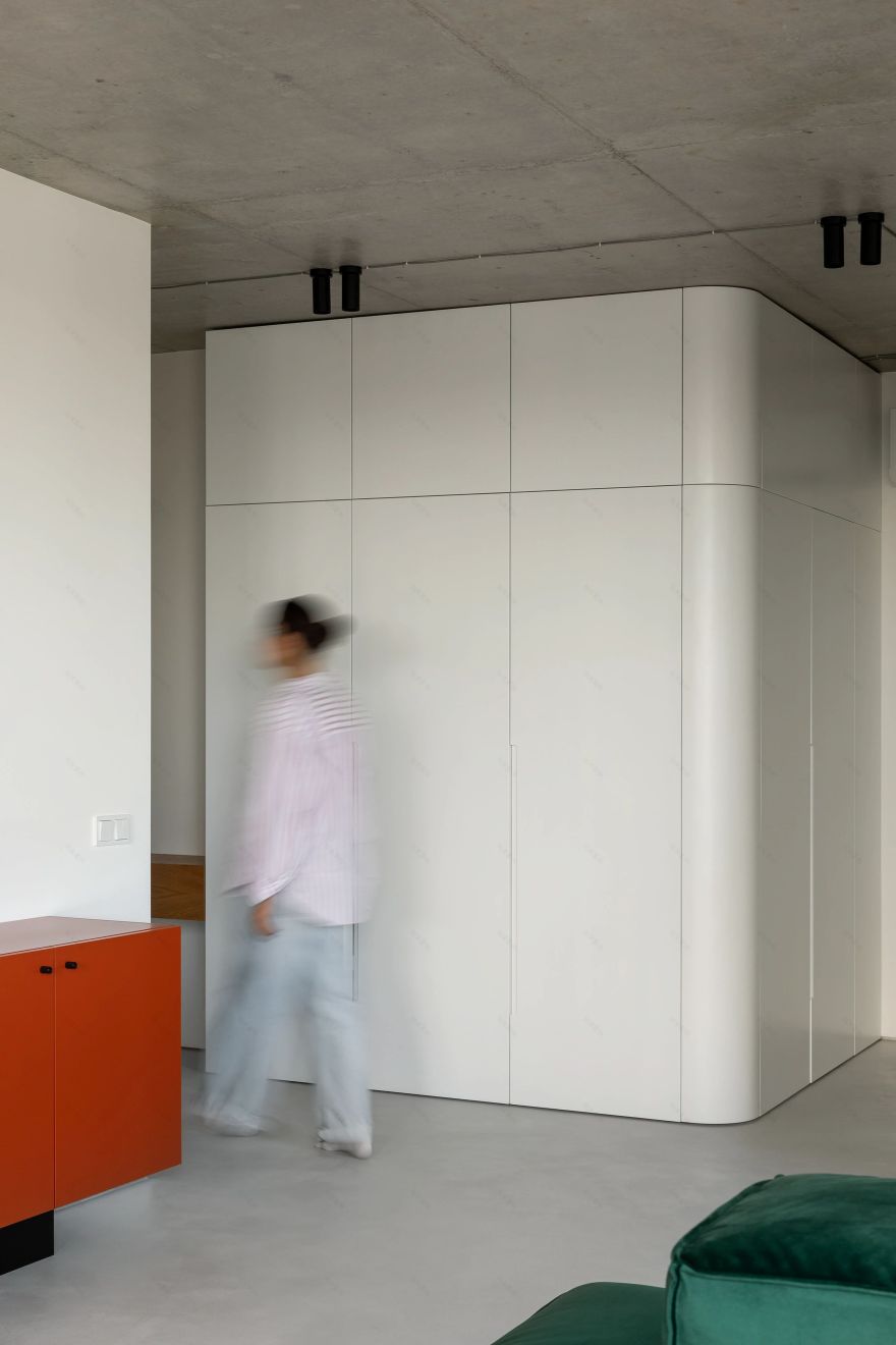 110㎡两居室带天台公寓设计丨Koba Buro-8