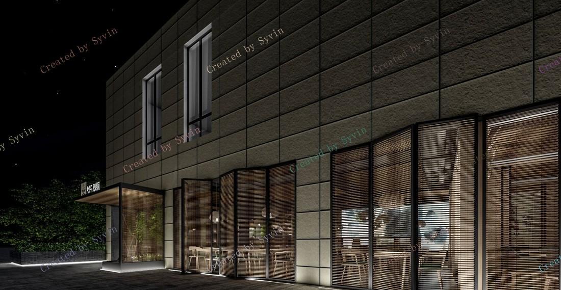 中低端大众餐饮店设计案例-1