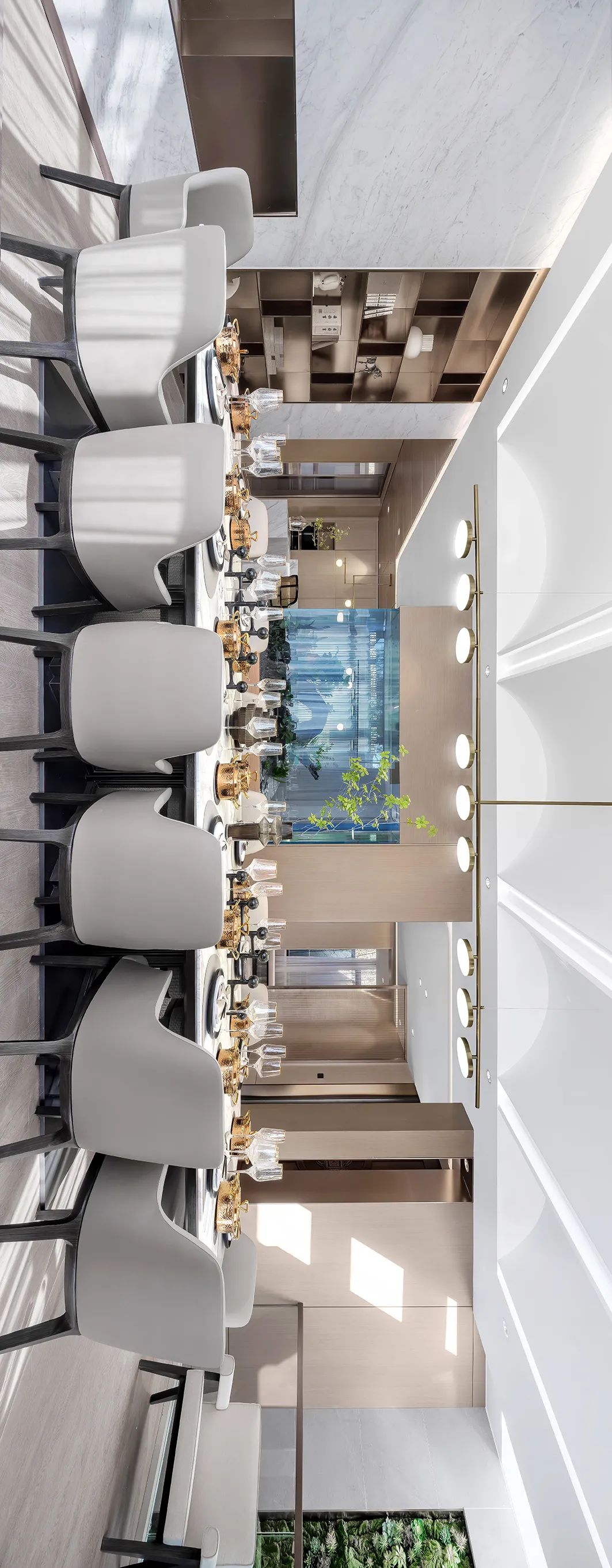 繁世中的宁静归所 | 北京亿城燕西华府 650㎡自然隐奢别墅设计-11