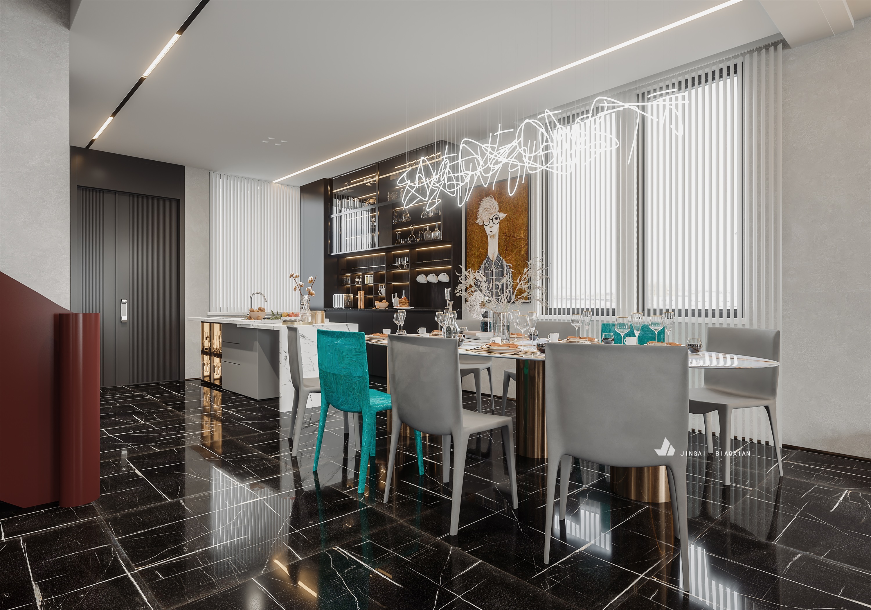 2021 年最新室内设计渲染作品-69