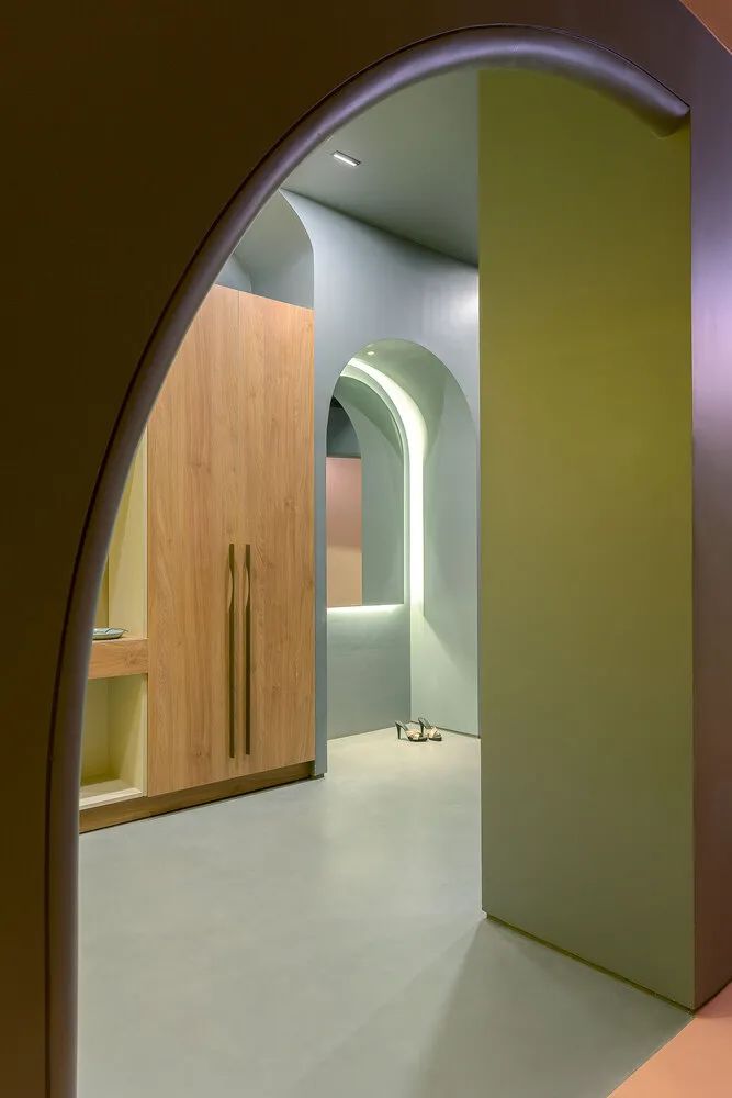 粉蓝设计梦幻色彩空间·模块化厨房和衣柜体验中心-31