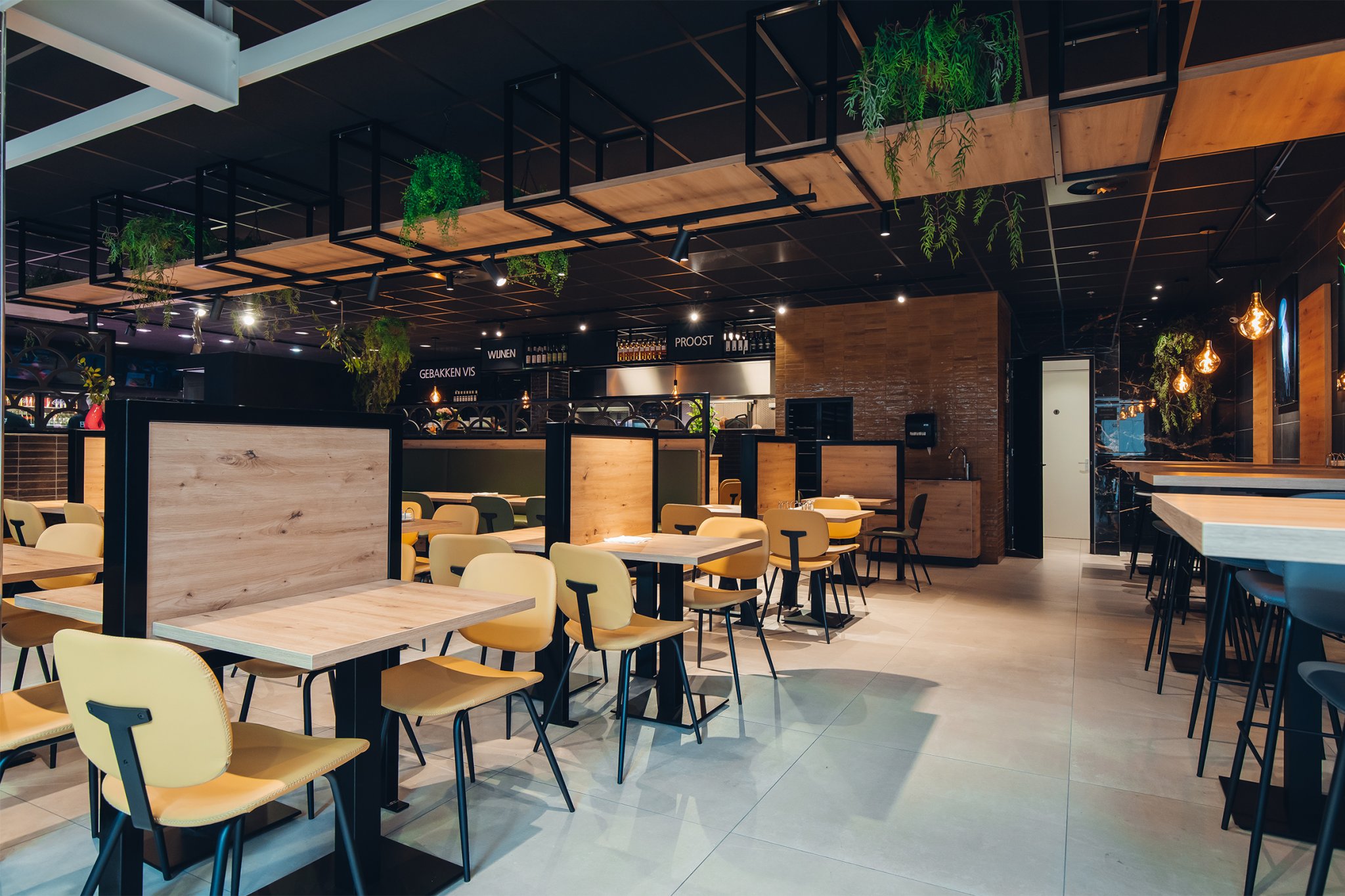 荷兰北部最大鱼店室内设计丨Emondt KMI Fresh Food Interiors-7