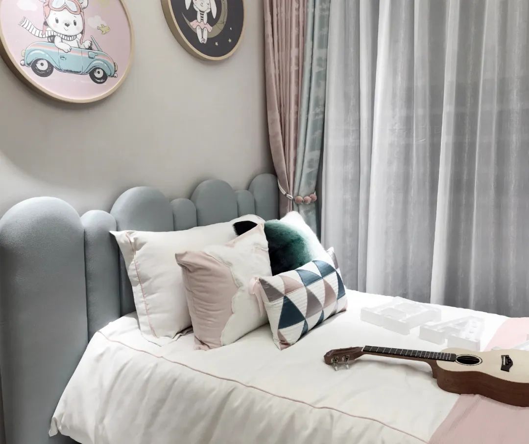 爱马仕轻奢++ 自然小清新,漓东新城样板房设计演绎优雅与清新-60